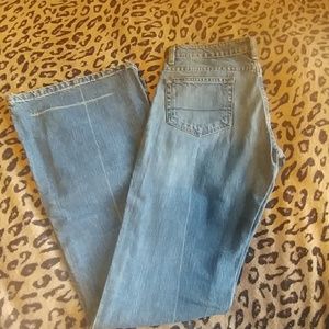 💜Vintage Xxx bartack mick jean 27L